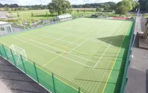 all-weather sports surface construction